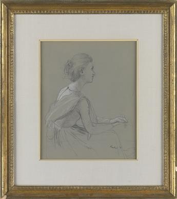 JOHN KOCH Study of Phyllis for Summer Party.